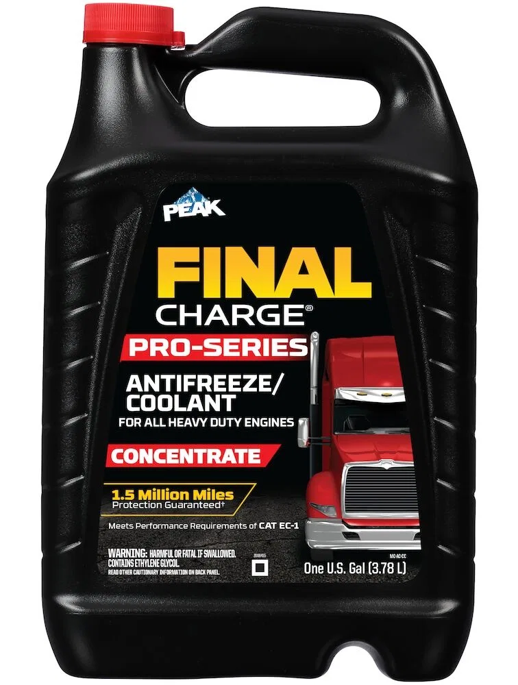 FPR0B3 – PEAK/HERCLNR Engine Coolant, Concentrate 10 Year Service life 1 Gallon Jug Single Use With All Heavy Duty En...